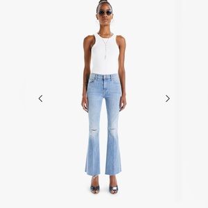 Mother The Weekender Fray Jeans color Dreamer size27